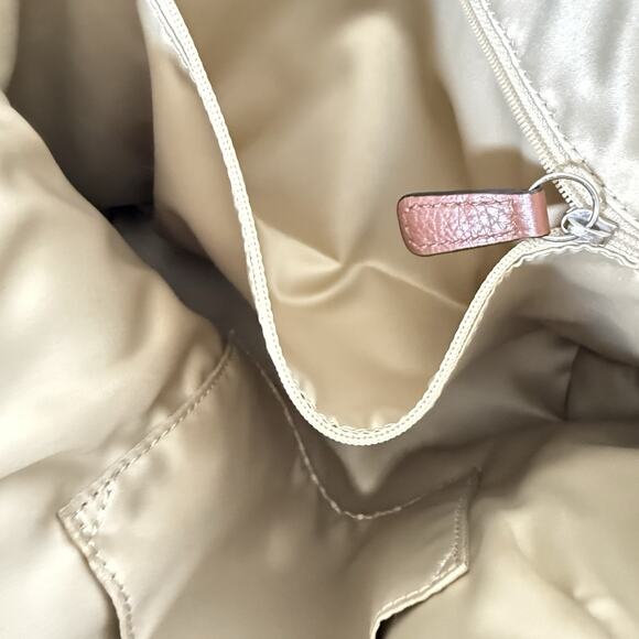 COACH Crossbody Shoulder Bag Brown Pebble Leather Black Hangtag - Picture 12 of 13